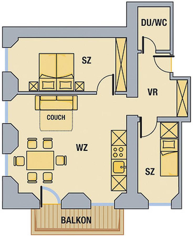קירשברג אין טירול Appartements Kalswirt מראה חיצוני תמונה